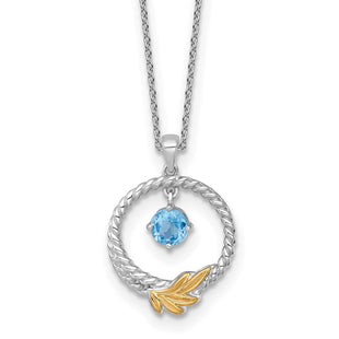 14k/Silver Two-Tone Jewelry Style QTC1845 - Classique Jewelry Inc.