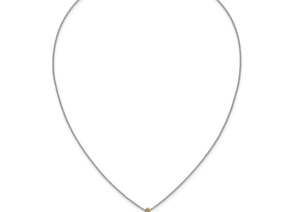 14k/Silver Two-Tone Jewelry Style QTC1849 - Classique Jewelry Inc.