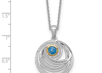 14k/Silver Two-Tone Jewelry Style QTC1850 - Classique Jewelry Inc.