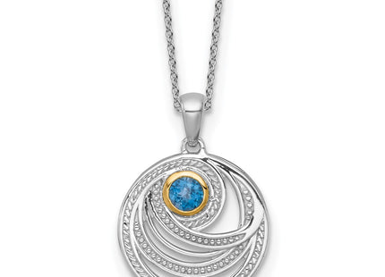 14k/Silver Two-Tone Jewelry Style QTC1850 - Classique Jewelry Inc.