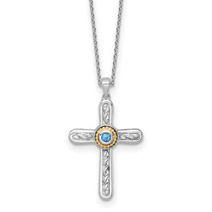 14k/Silver Two-Tone Jewelry Style QTC1851 - Classique Jewelry Inc.