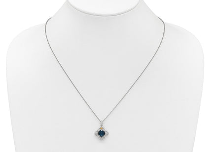 14k/Silver Two-Tone Jewelry Style QTC1853 - Classique Jewelry Inc.