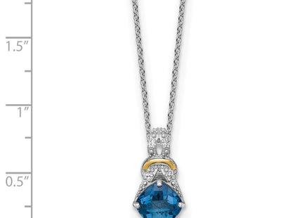 14k/Silver Two-Tone Jewelry Style QTC1855 - Classique Jewelry Inc.