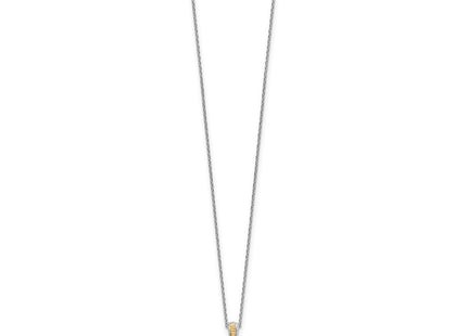 14k/Silver Two-Tone Jewelry Style QTC1857 - Classique Jewelry Inc.