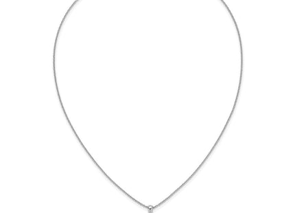 Sterling silver garnet circle necklace, further view