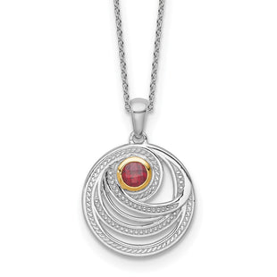 14k/Silver Two-Tone Jewelry Style QTC1861 - Classique Jewelry Inc.