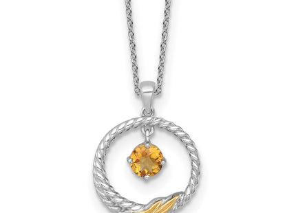 14k/Silver Two-Tone Jewelry Style QTC1868 - Classique Jewelry Inc.