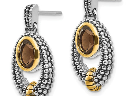 Sterling Silver Earrings Style QTC19 - Classique Jewelry Inc.
