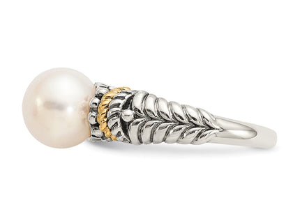 14k/Silver Two-Tone Rings Style QTC207 - Classique Jewelry Inc.