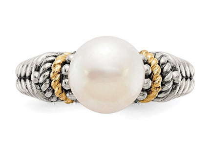 14k/Silver Two-Tone Rings Style QTC207 - Classique Jewelry Inc.