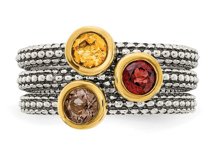 Sterling Silver Rings Style QTC24 - Classique Jewelry Inc.