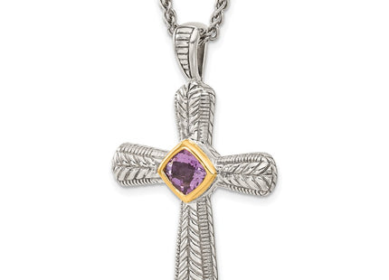 14k/Silver Two-Tone Jewelry Style QTC243 - Classique Jewelry Inc.