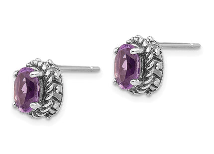 Sterling Silver Earrings Style QTC274 - Classique Jewelry Inc.