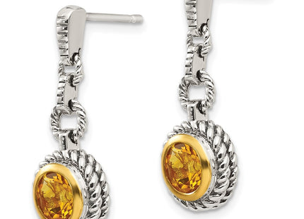 Sterling Silver Earrings Style QTC28 - Classique Jewelry Inc.