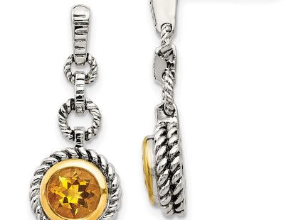 Sterling Silver Earrings Style QTC28 - Classique Jewelry Inc.