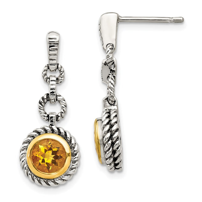 Sterling Silver Earrings Style QTC28 - Classique Jewelry Inc.