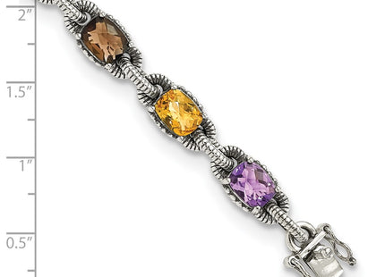 Sterling Silver Bracelets Style QTC296 - Classique Jewelry Inc.