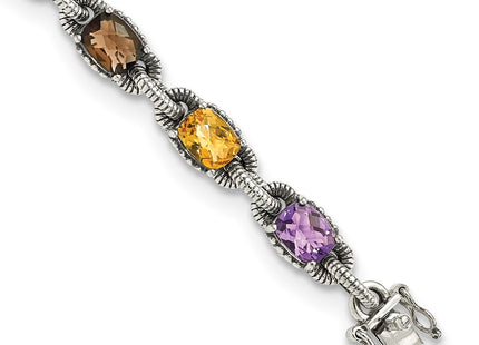 Sterling Silver Bracelets Style QTC296 - Classique Jewelry Inc.
