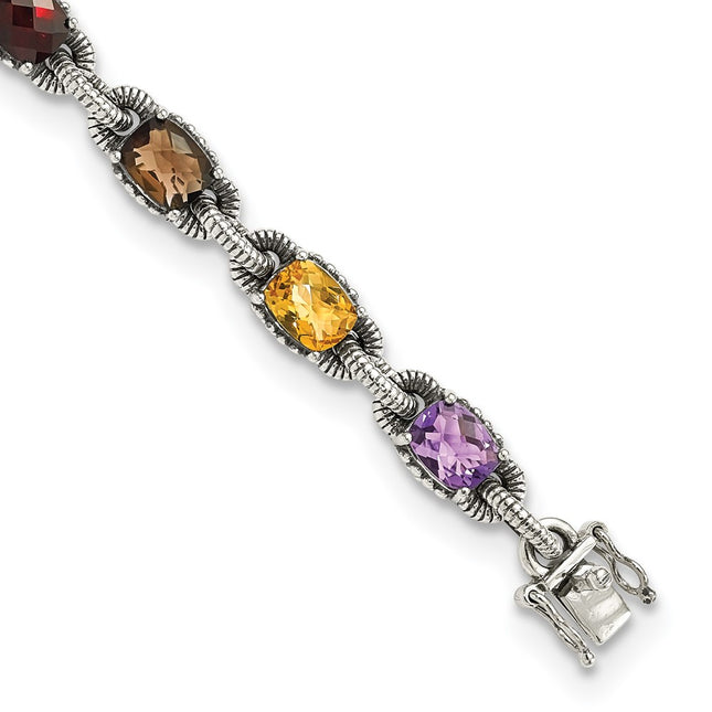 Sterling Silver Bracelets Style QTC296 - Classique Jewelry Inc.