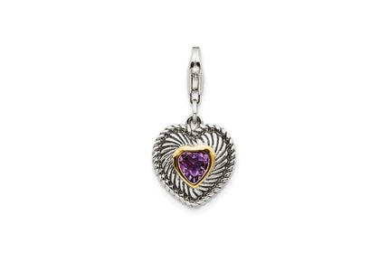 14k/Silver Two-Tone Jewelry Style QTC304 - Classique Jewelry Inc.
