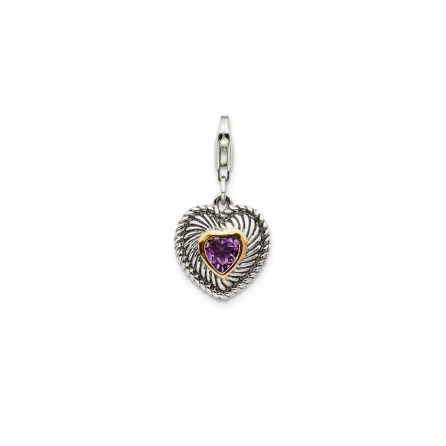 14k/Silver Two-Tone Jewelry Style QTC304 - Classique Jewelry Inc.