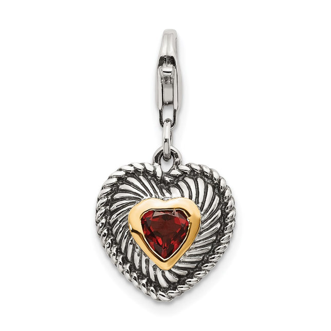 14k/Silver Two-Tone Jewelry Style QTC308 - Classique Jewelry Inc.