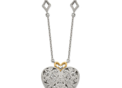 14k/Silver Two-Tone Jewelry Style QTC315 - Classique Jewelry Inc.