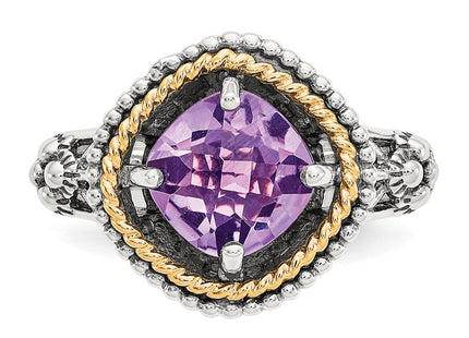 14k/Silver Two-Tone Rings Style QTC350 - Classique Jewelry Inc.