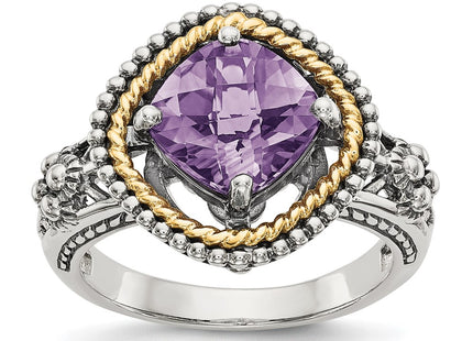 14k/Silver Two-Tone Rings Style QTC350 - Classique Jewelry Inc.
