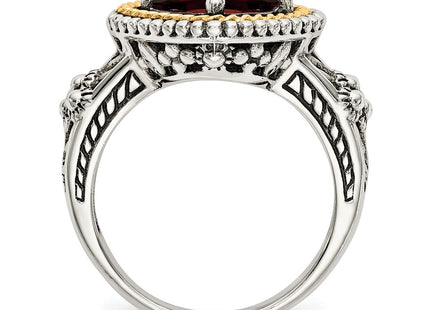 14k/Silver Two-Tone Rings Style QTC354 - Classique Jewelry Inc.
