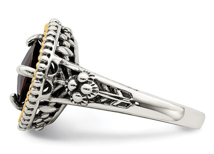14k/Silver Two-Tone Rings Style QTC354 - Classique Jewelry Inc.