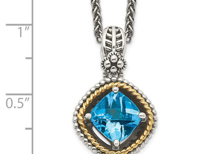 14k/Silver Two-Tone Jewelry Style QTC357 - Classique Jewelry Inc.