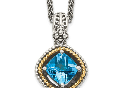 14k/Silver Two-Tone Jewelry Style QTC357 - Classique Jewelry Inc.