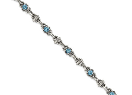 Sterling Silver Bracelets Style QTC377 - Classique Jewelry Inc.