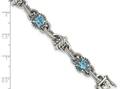 Sterling Silver Bracelets Style QTC377 - Classique Jewelry Inc.