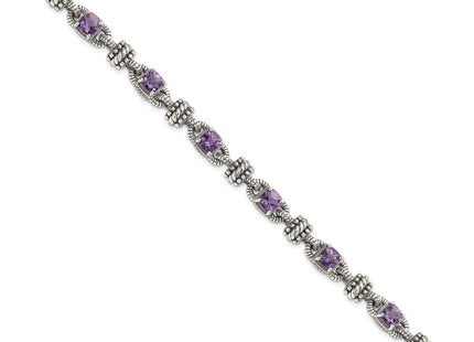 14k/Silver Two-Tone Bracelets Style QTC388 - Classique Jewelry Inc.