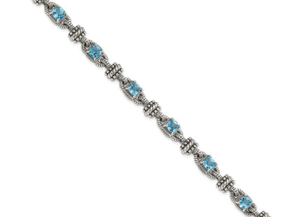 14k/Silver Two-Tone Bracelets Style QTC389 - Classique Jewelry Inc.