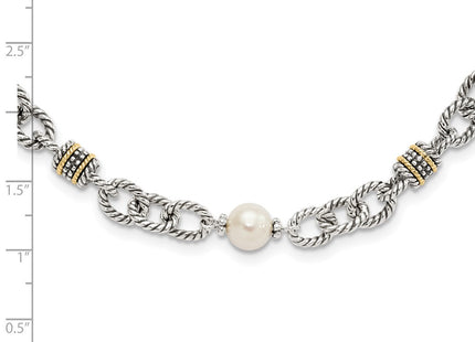 14k/Silver Two-Tone Jewelry Style QTC423 - Classique Jewelry Inc.