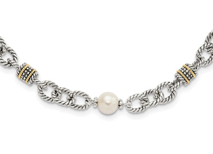 14k/Silver Two-Tone Jewelry Style QTC423 - Classique Jewelry Inc.