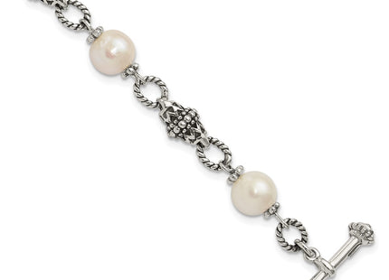 Sterling Silver Bracelets Style QTC428 - Classique Jewelry Inc.
