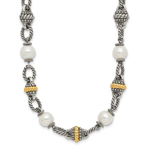 14k/Silver Two-Tone Jewelry Style QTC450 - Classique Jewelry Inc.