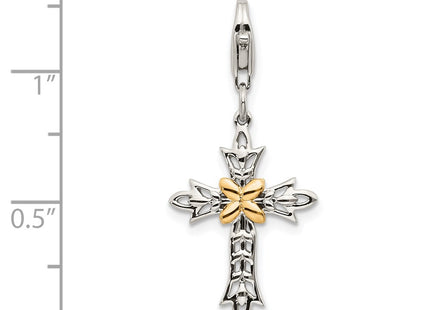 14k/Silver Two-Tone Jewelry Style QTC472 - Classique Jewelry Inc.