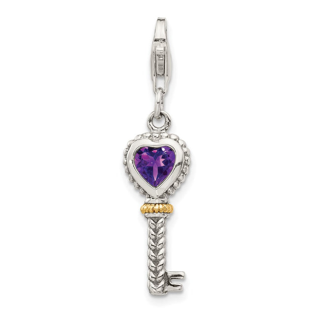 14k/Silver Two-Tone Jewelry Style QTC491 - Classique Jewelry Inc.