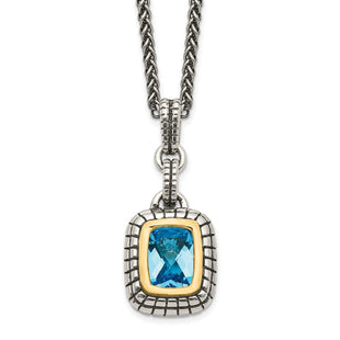 14k/Silver Two-Tone Jewelry Style QTC51 - Classique Jewelry Inc.