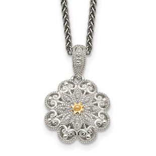 14k/Silver Two-Tone Jewelry Style QTC519 - Classique Jewelry Inc.