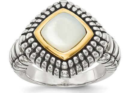 14k/Silver Two-Tone Rings Style QTC54 - Classique Jewelry Inc.