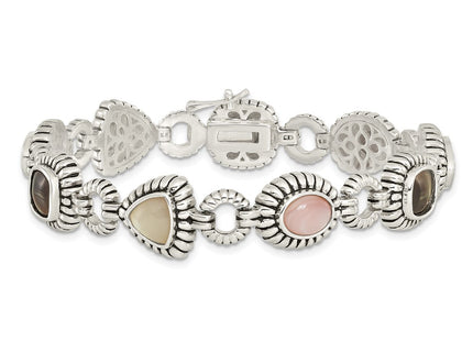 Sterling Silver Bracelets Style QTC61 - Classique Jewelry Inc.