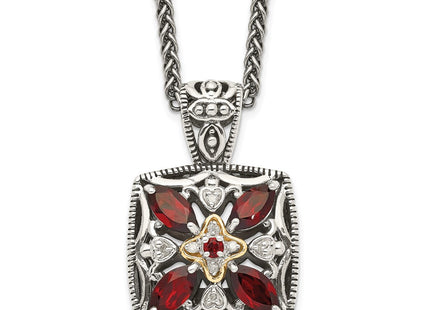 14k/Silver Two-Tone Jewelry Style QTC655 - Classique Jewelry Inc.