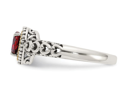 14k/Silver Two-Tone Rings Style QTC663 - Classique Jewelry Inc.