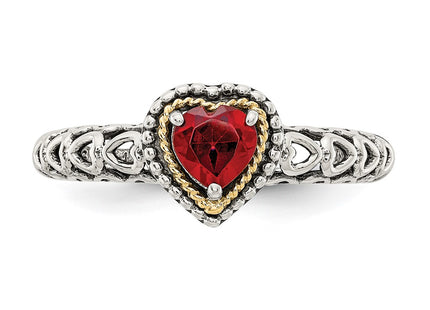 14k/Silver Two-Tone Rings Style QTC663 - Classique Jewelry Inc.